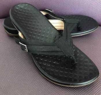 Women's Beach Sandals, Flip-Flop Slides, Soft PU Sole & Comfortable Fit,  Slides Flip Flops Open Toe Strappy Slip