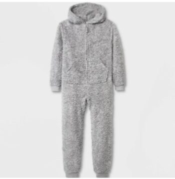 Kids' Marshmallow Fleece Union Suit Cat & Jack