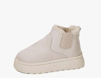 Women's Winter Boots with Fur Interior, Suede