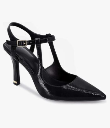 Womens High Heels Pointed Toe Ankle Strap Pumps Patent Leather Sexy Stiletto Office Wedding Dress Shoes