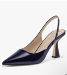 Coutgo Womens Slingback Stiletto High Heels Closed Pointed Toe Pumps D’Orsay Sexy Office Dress Shoes