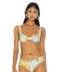 Women’s bikini top floral design