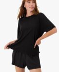 Women's Originals SuperSoft Comfywear 2 Piece Lounge Boxy T-Shirt & Sleep Shorts Loungewear Set