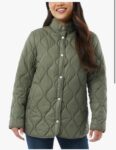 Woman green 32 heat puffer