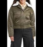 Green jacket with details