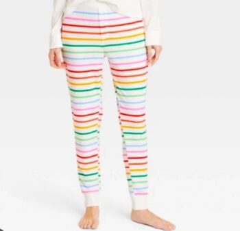 Rainbow colored pants