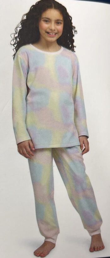 Girls youth sleep set colorful merge