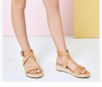 Girls Wedge Sandals Cross Strap Espadrille Platform Open Toe Summer Shoes Toddler Little Big Kid