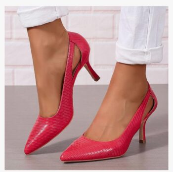 Women's Pumps Pointed Toe Pump Shoes Kitten Heel Comfort Cut Out Dress Shoes for Office Wedding Party Dressy Casua