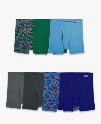 Fruit of the Loom Boys' Boxer Briefs with Coolzone Fly