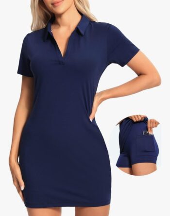 Swim suit tankini navy blue with shorts