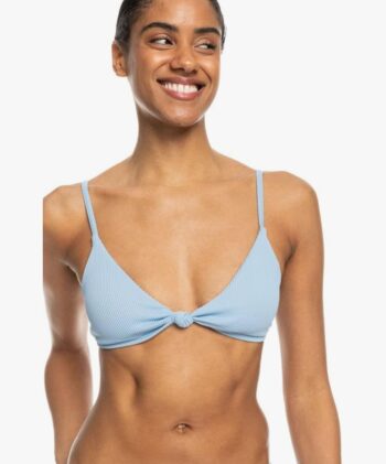 Womens Love The Surf Knot Bikini Top