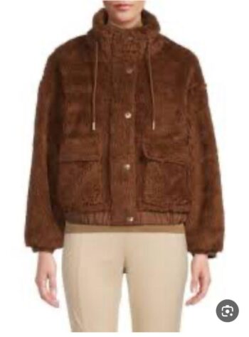 Calvin Klein Jeans Faux Fur Jacket on SALE | Saks OFF 5TH