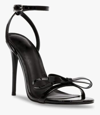 PiePieBuy Womens Bowknot Heeled Sandals Ankle Strap Buckle Open Toe High Stiletto Heel Pump Dress Party Shoes