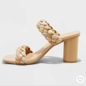 A New Day Wood Block Heel