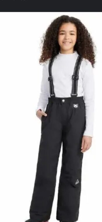 Black snow pants