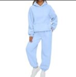 Blue hoddie and joggers set