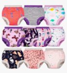 G ELEPHANT Potty Training Underwear - 10 Pack, 100% Cotton Absorbent Unisex Toddler Pee Pants for Boys Girls one