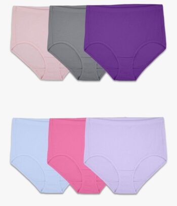 Fruit of the Loom Women's Breathable bikini, Moisture Wicking Keeps You Cool & Comfortable