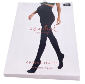 woman’s opaque tights pregnant woman