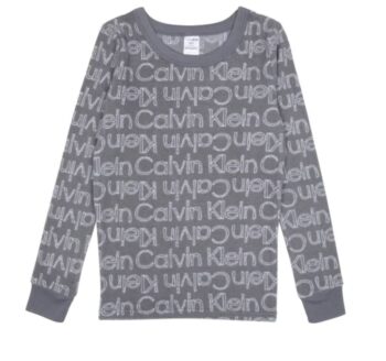 Calvin Klein grey sweatshirt pajama