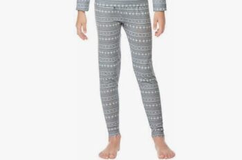 32 degrees kids snowflake leggings
