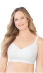 Catherines Women's Coverage Smooth No-Wire Bra pack of 2