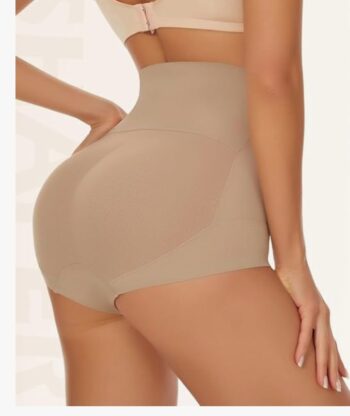 JOYSHAPER Butt Pads Shapewear for Women Tummy Control Shapewear Butt Lifting Panties Padded Enhancer Underwear Beige