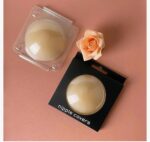 Sizi Push Up Nipple Covers Silicone Adhesive Breast Lift Reusable Sticky Bra Pads Invisible Pasties Petals for Women (Free-Size)