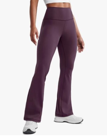 CRZ YOGA Womens Butterluxe High Waist Flare Pants 29" / 30.5" / 32" / 33.5" - Yoga Bootcut Wide Leg with Pocket Lounge