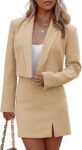 Summer Womens Suits Set Skirt for Women Blazer for Business Party Wedding