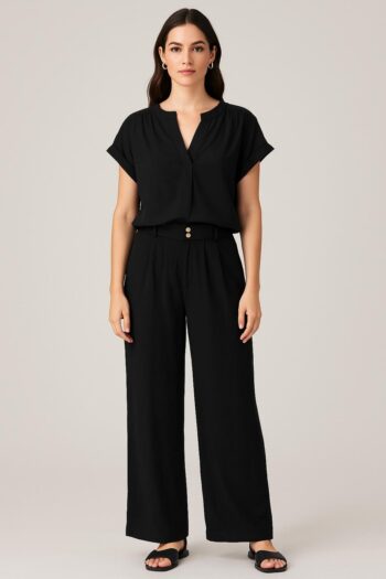 Black Two-Piece Set