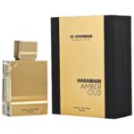 Men AL HARAMAIN AMBER OUD GOLD EDITION 4.0OZ EDP SPRAY (GOLD & BLACK)