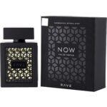 Men’s LATTAFA RAVE NOW 3.4OZ EDP SPRAY (BLACK BOTTLE)