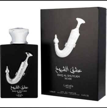 Men’s LATTAFA PRIDE ISHQ AL SHUYUKH SILVER 3.4OZ EDP SPRAY