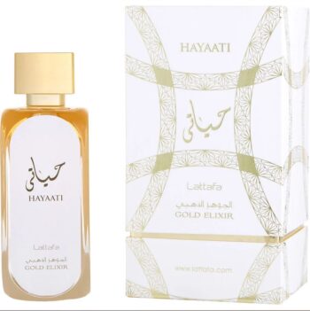 Men’s LATTAFA HAYAATI GOLD ELIXIR 3.4OZ EDP SPRAY (LIKE ACQUA PROFUMO)